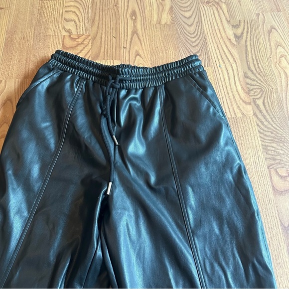 Faux Leather Trousers - Picture 3 of 4